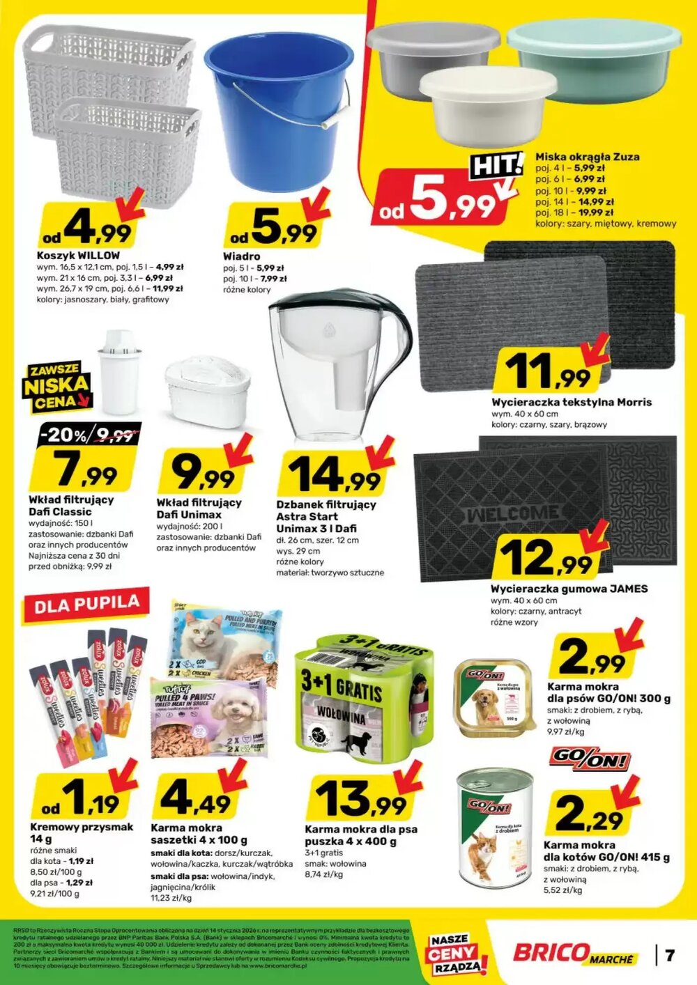 Gazetka promocyjna Bricomarche  ważna od 14.01.2026 - Strona 7.
