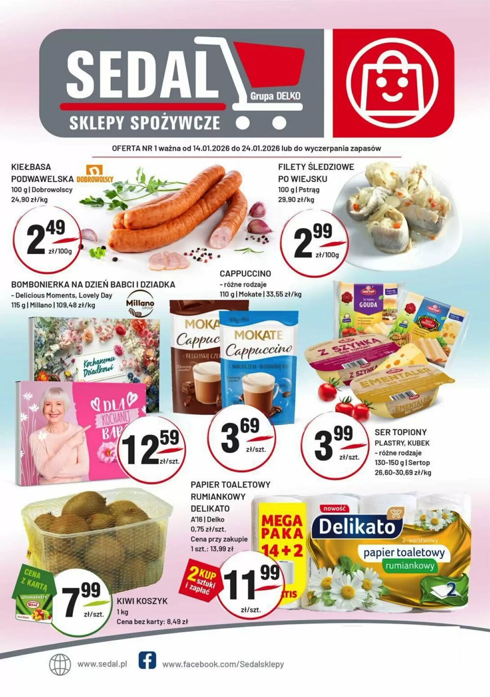 Gazetka promocyjna Sedal  ważna od 14.01.2026 - Strona 1.