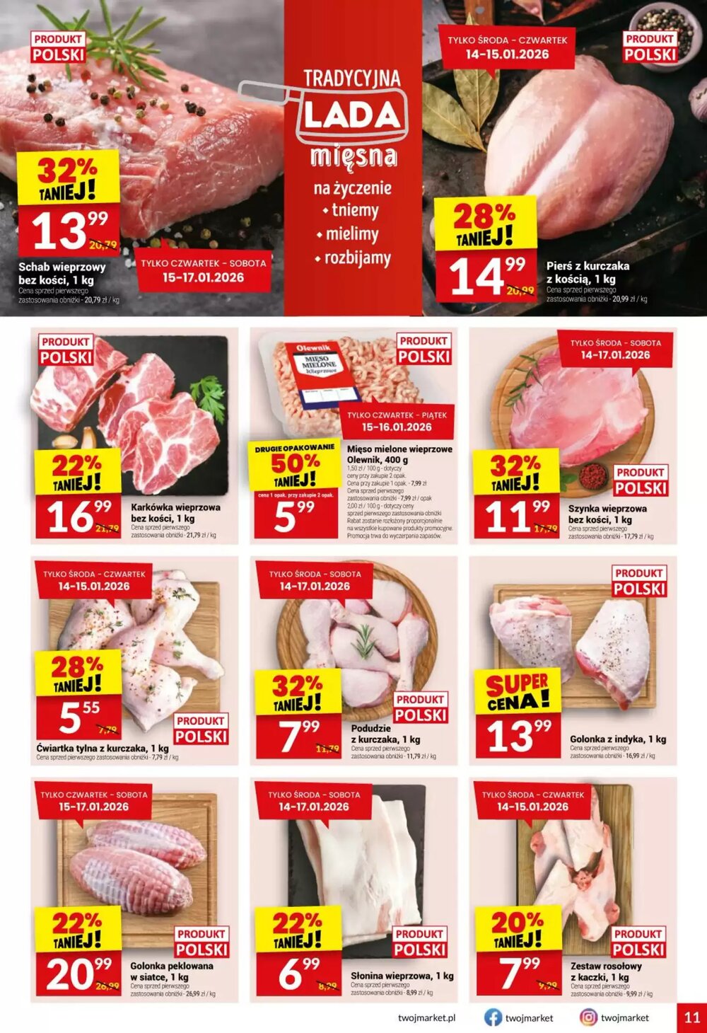 Gazetka promocyjna Twój Market  ważna od 14.01.2026 - Strona 11.