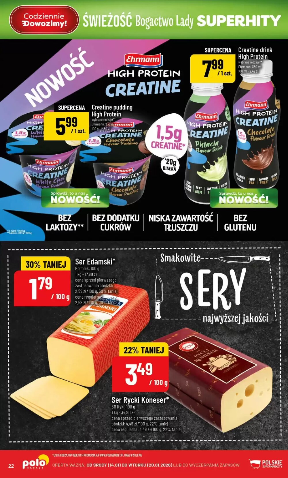 Gazetka promocyjna Polomarket  ważna od 14.01.2026 - Strona 22.