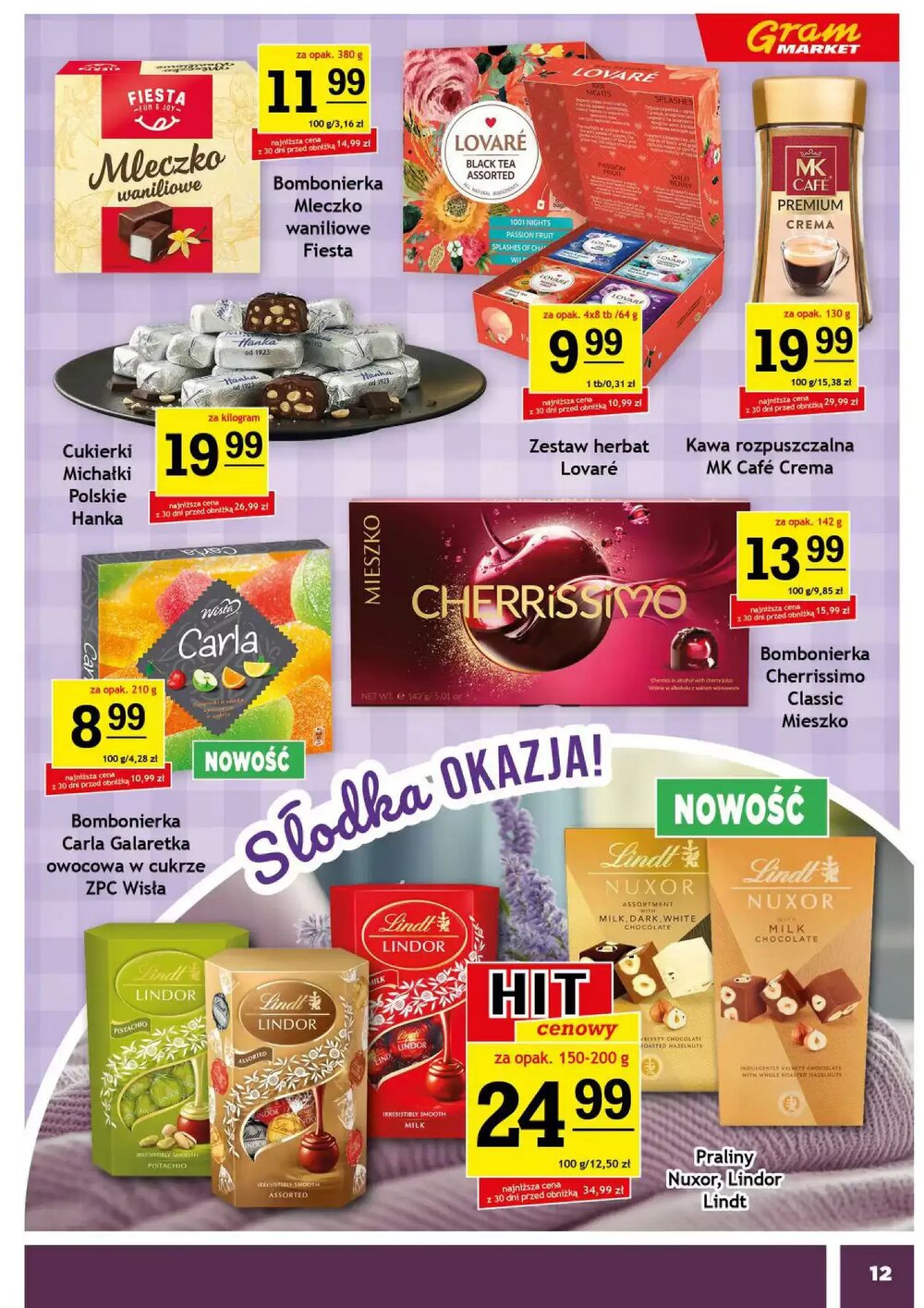 Gazetka promocyjna Gram Market  ważna od 14.01.2026 - Strona 12.