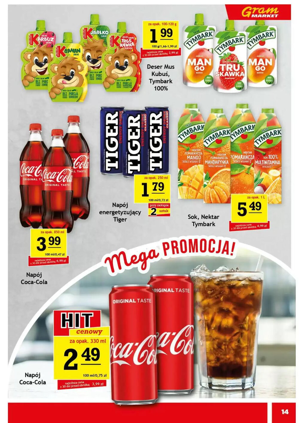 Gazetka promocyjna Gram Market  ważna od 14.01.2026 - Strona 14.
