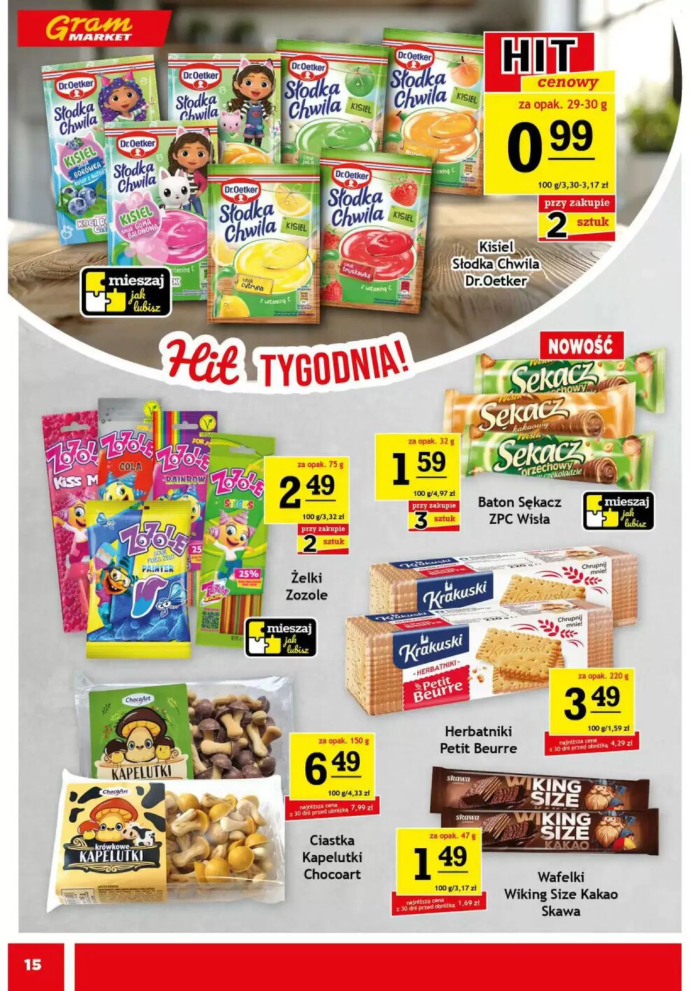 Gazetka promocyjna Gram Market  ważna od 14.01.2026 - Strona 15.