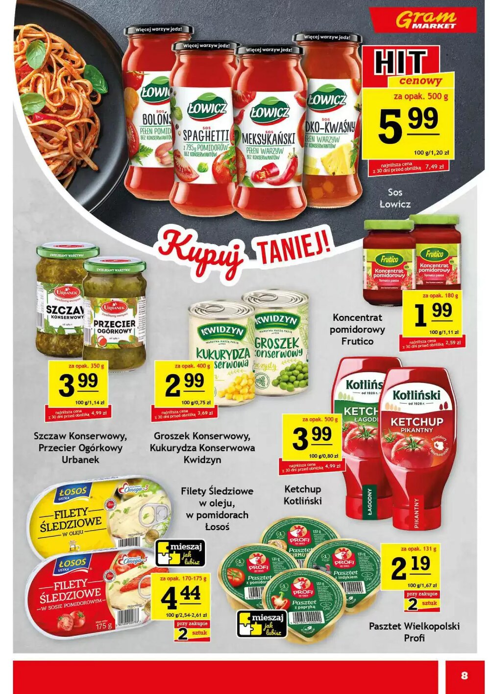 Gazetka promocyjna Gram Market  ważna od 14.01.2026 - Strona 8.