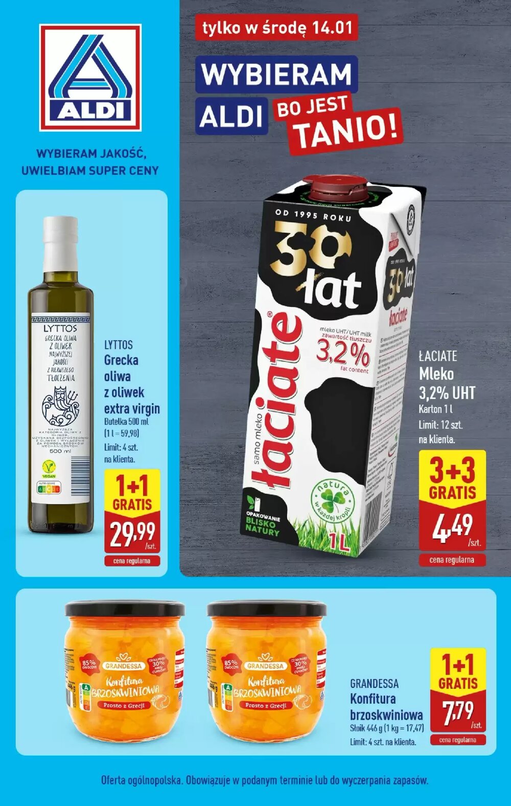 Gazetka promocyjna ALDI  ważna od 14.01.2026 - Strona 1.