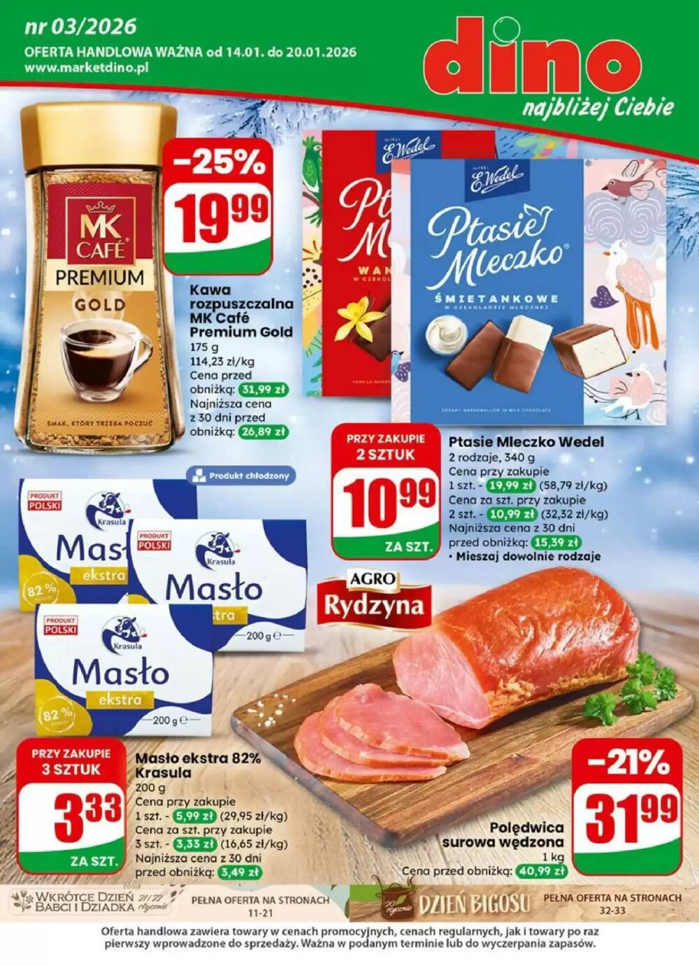 Gazetka promocyjna Dino  ważna od 14.01.2026 - Strona 1.