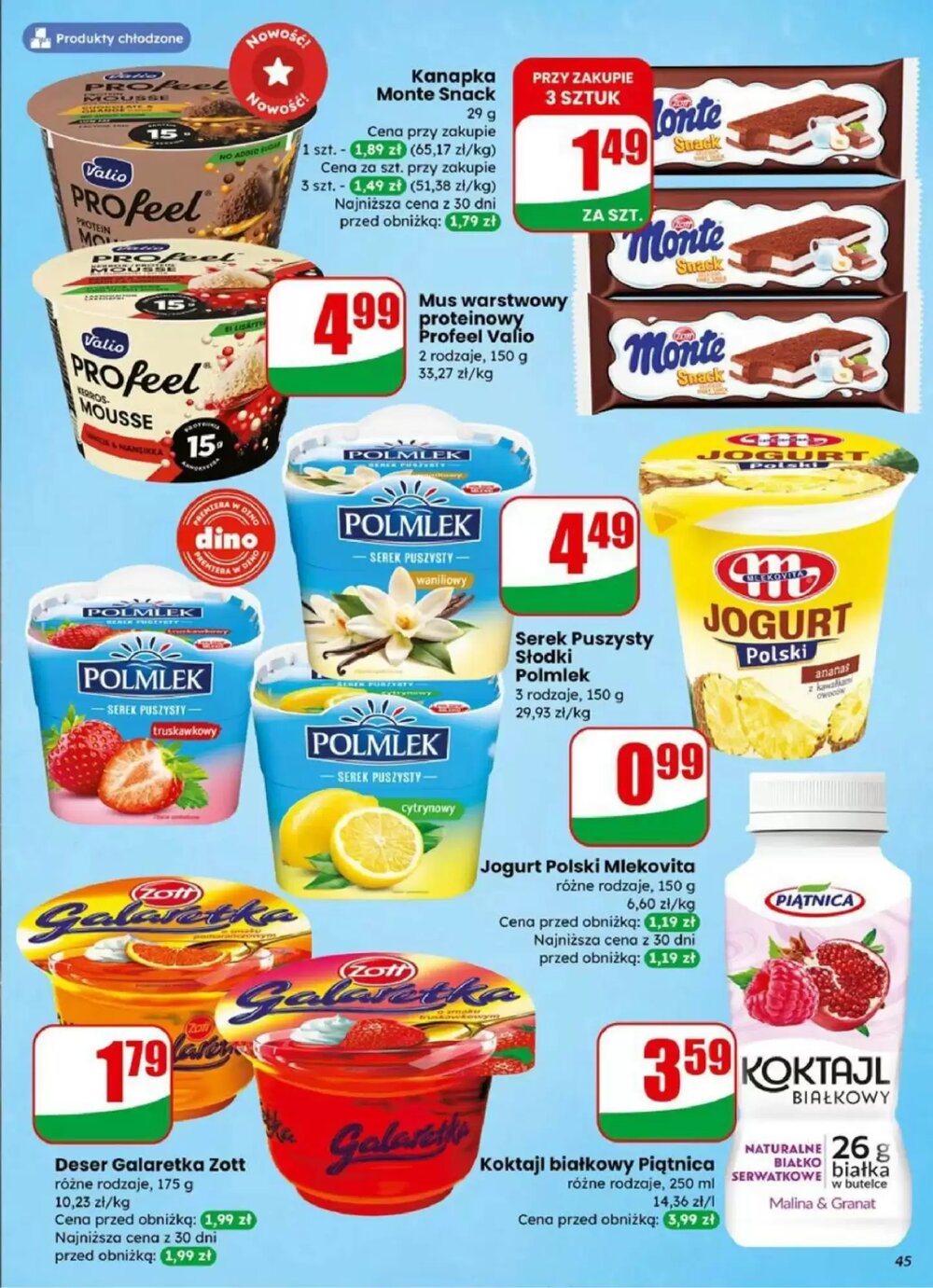 Gazetka promocyjna Dino  ważna od 14.01.2026 - Strona 45.
