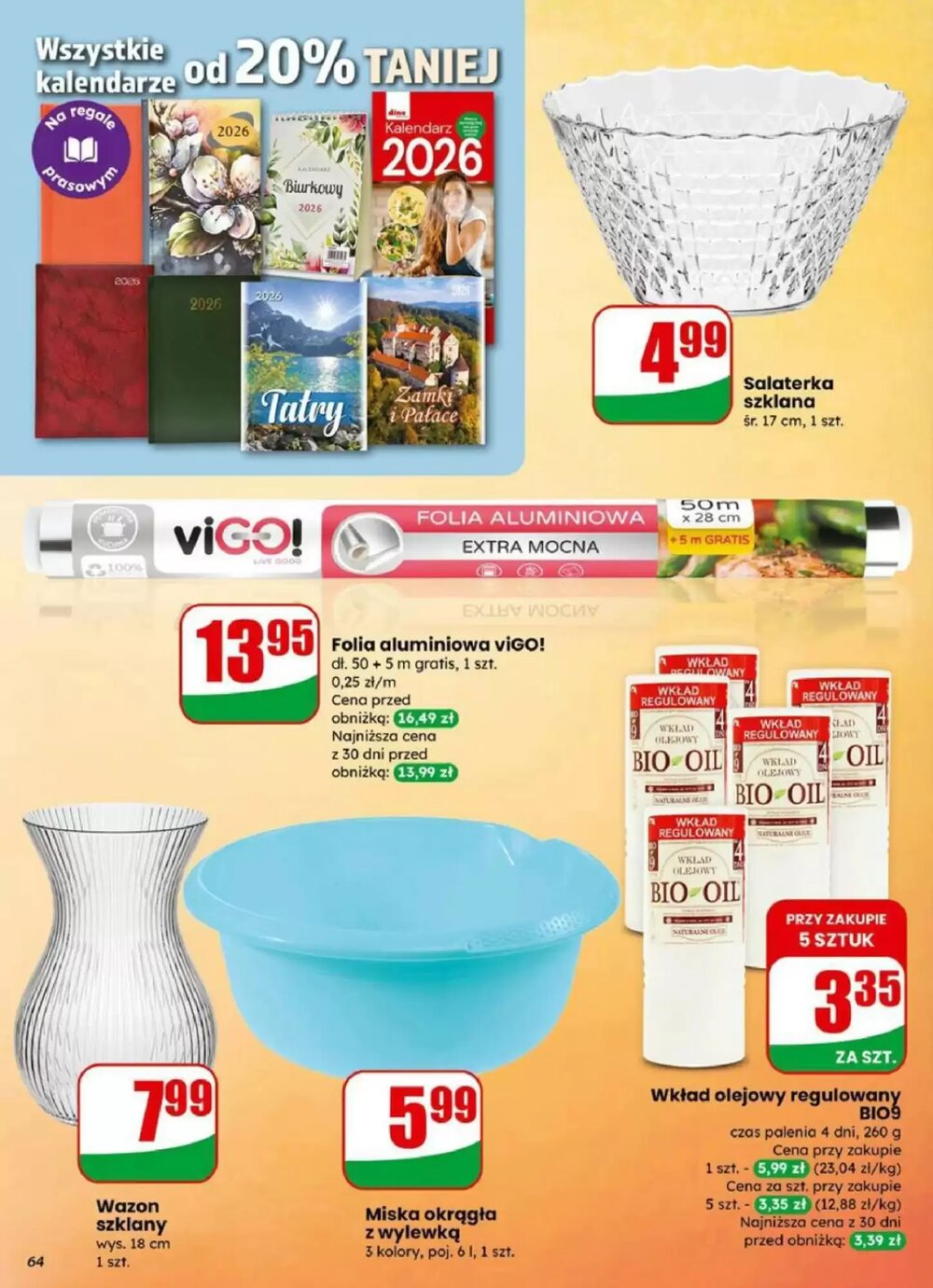 Gazetka promocyjna Dino  ważna od 14.01.2026 - Strona 64.