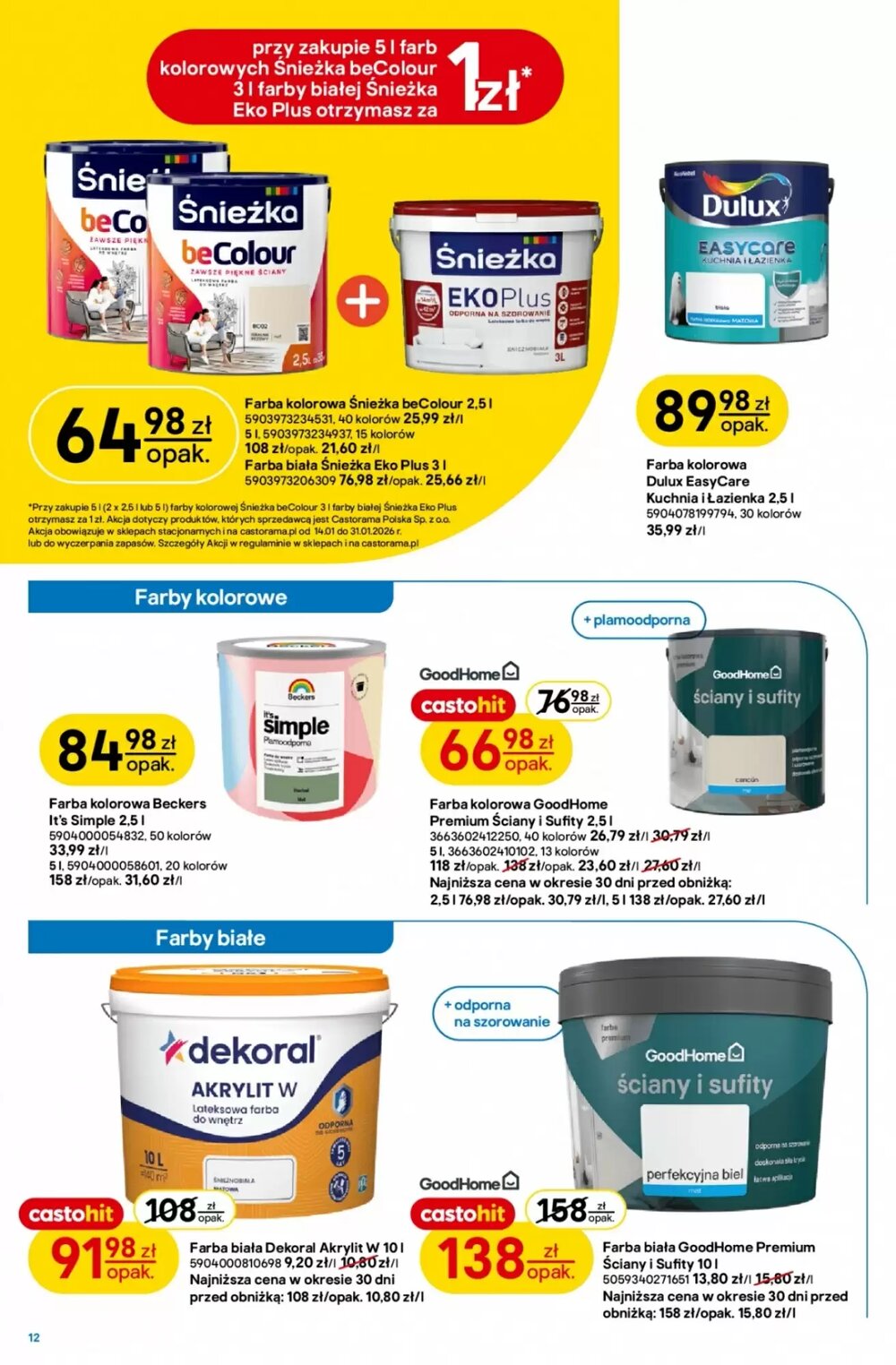 Gazetka promocyjna Castorama  ważna od 14.01.2026 - Strona 12.