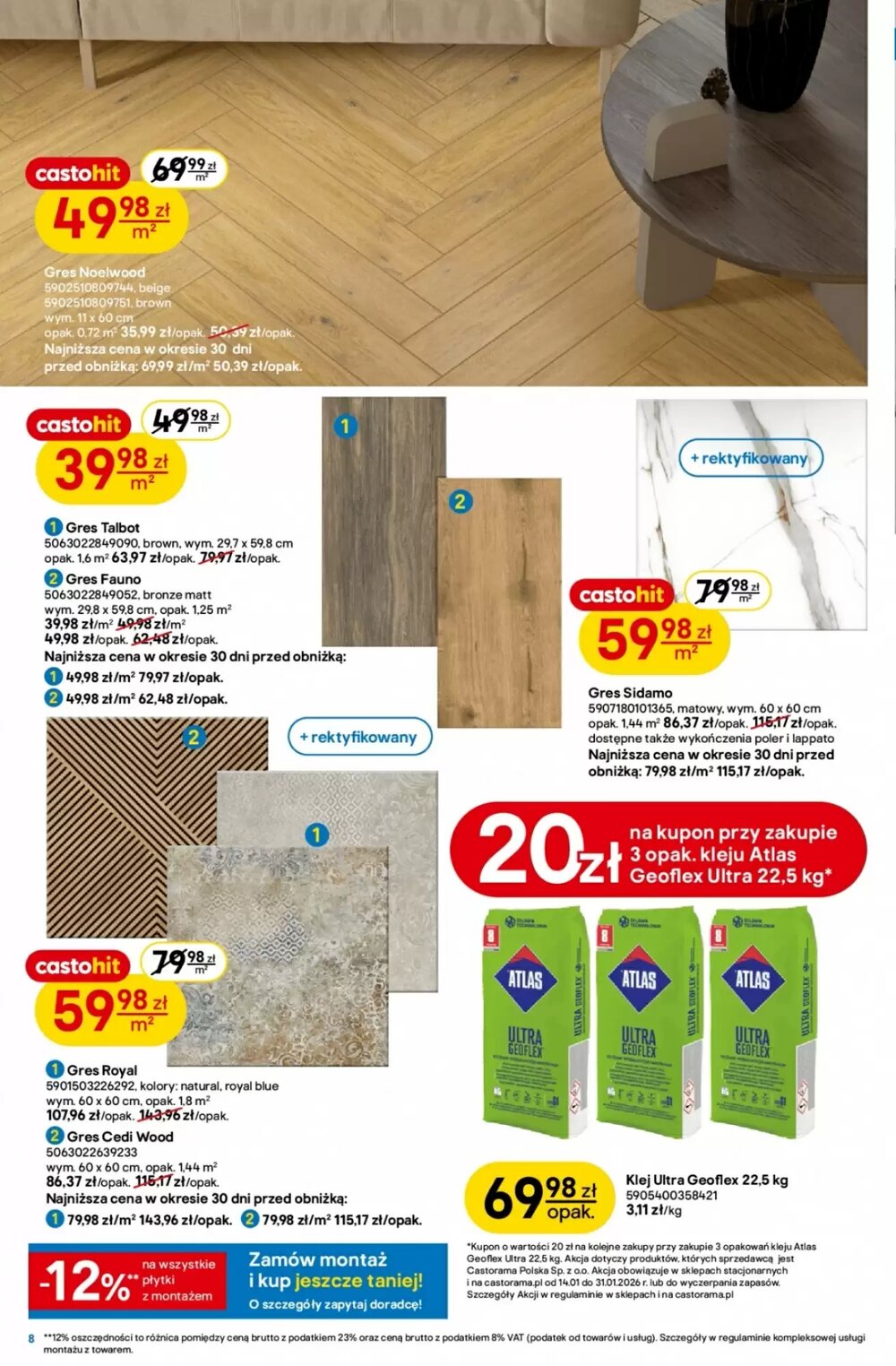 Gazetka promocyjna Castorama  ważna od 14.01.2026 - Strona 8.