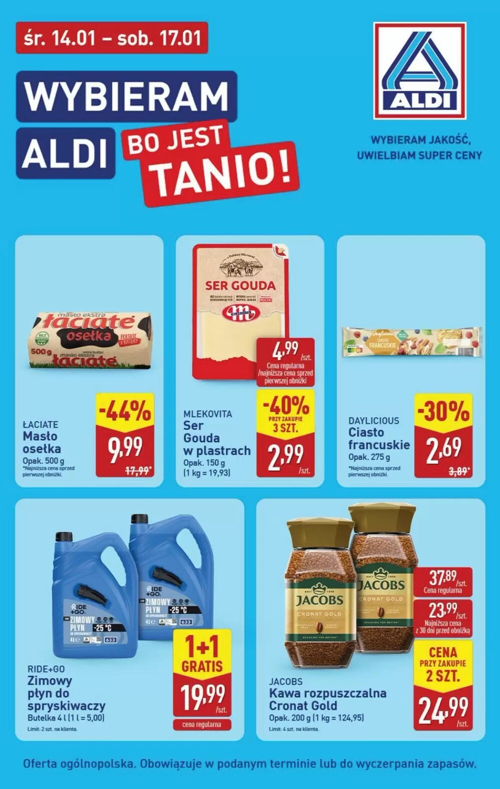 Gazetka promocyjna ALDI  ważna od 14.01.2026 - Strona 1.