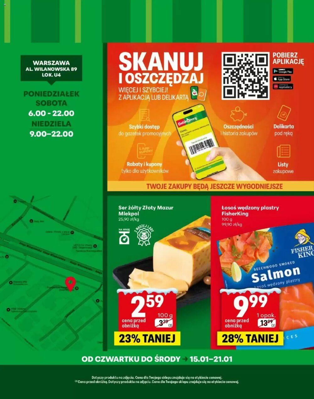 Gazetka promocyjna Delikatesy Centrum  ważna od 15.01.2026 - Strona 4.