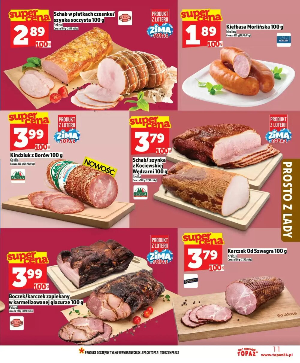 Gazetka promocyjna Topaz  ważna od 15.01.2026 - Strona 11.