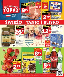 Gazetka promocyjna Topaz  ważna od 15.01.2026