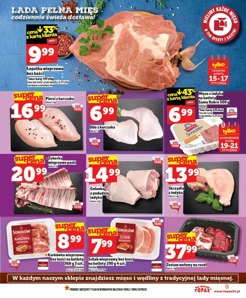 Gazetka promocyjna Topaz  ważna od 15.01.2026 - Strona 9.