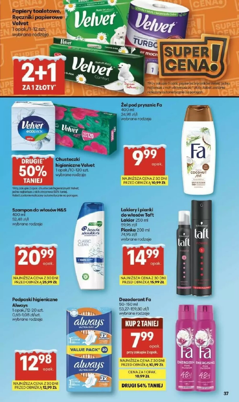 Gazetka promocyjna Delikatesy Centrum  ważna od 15.01.2026 - Strona 37.