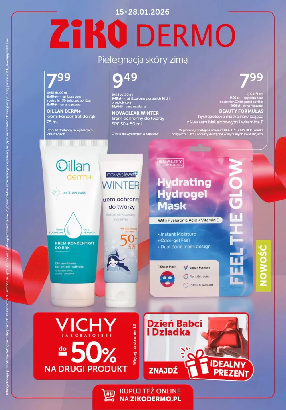 Gazetka promocyjna Ziko Dermo  ważna od 15.01.2026 - Strona 1.