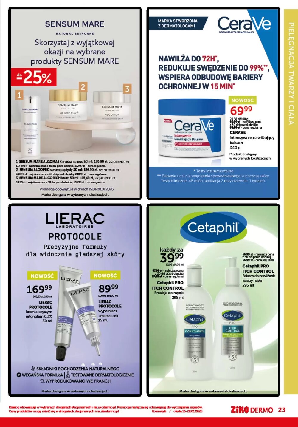 Gazetka promocyjna Ziko Dermo  ważna od 15.01.2026 - Strona 22.