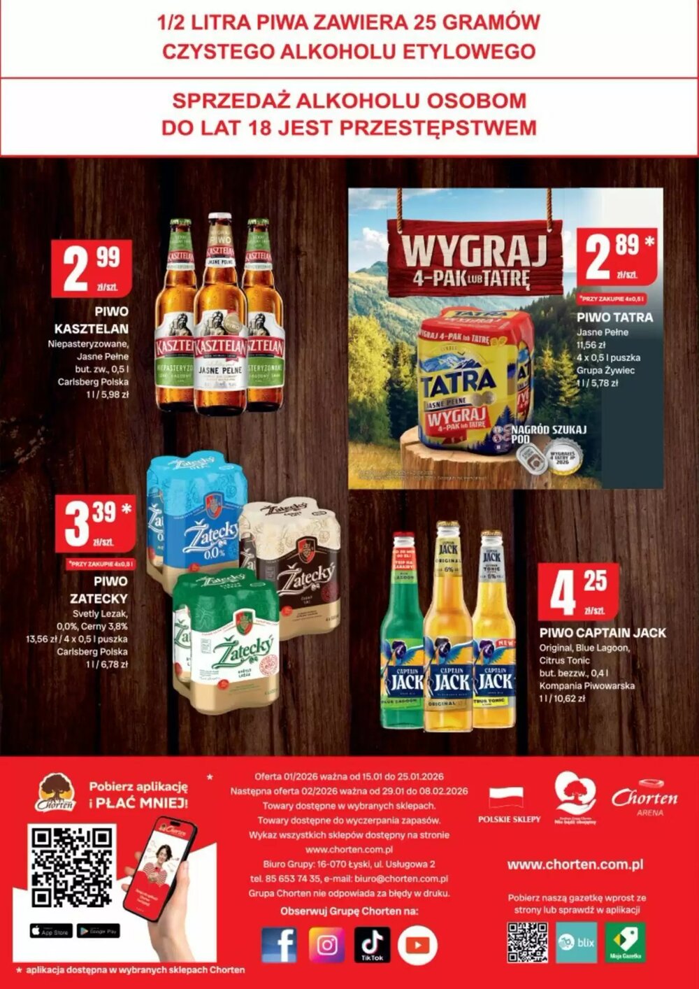 Gazetka promocyjna Chorten  ważna od 15.01.2026 - Strona 4.