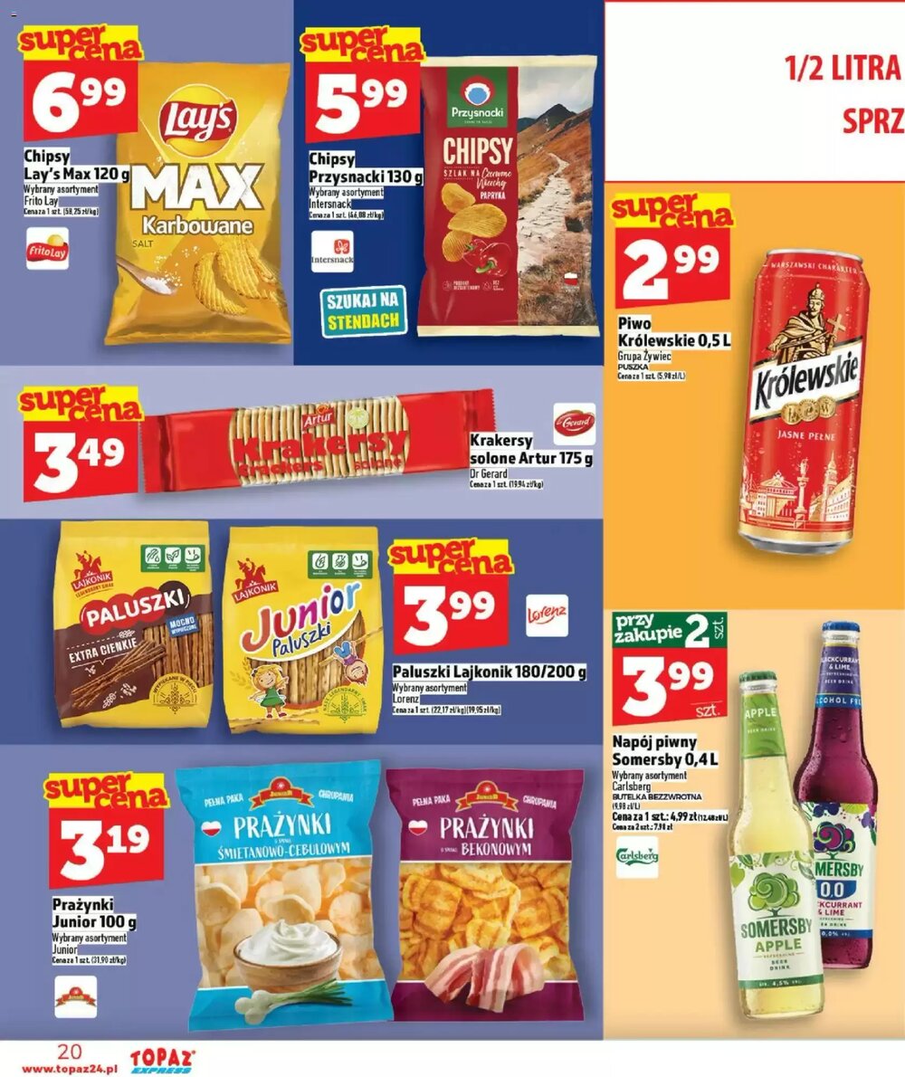 Gazetka promocyjna Topaz Express  ważna od 15.01.2026 - Strona 20.
