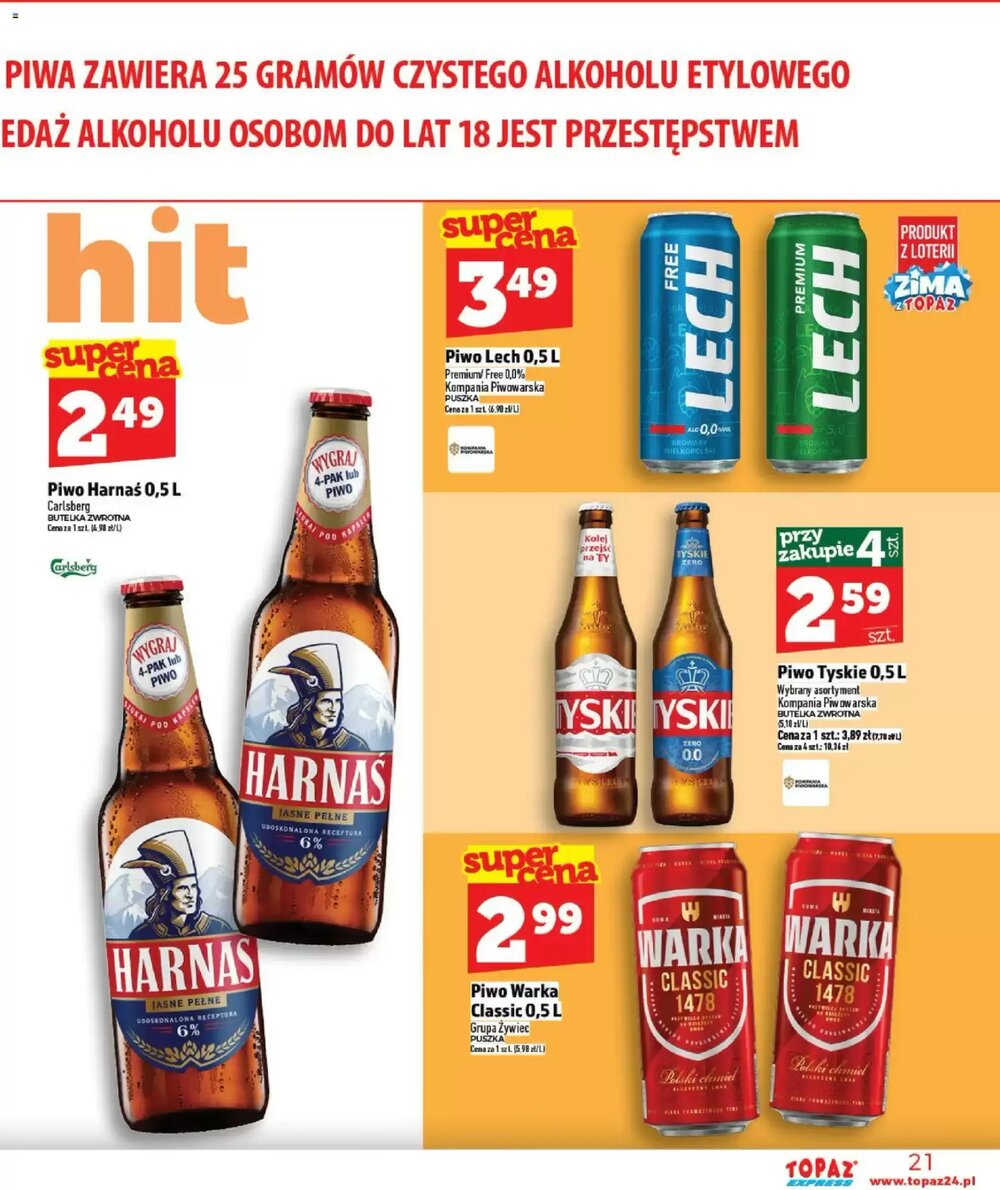 Gazetka promocyjna Topaz Express  ważna od 15.01.2026 - Strona 21.