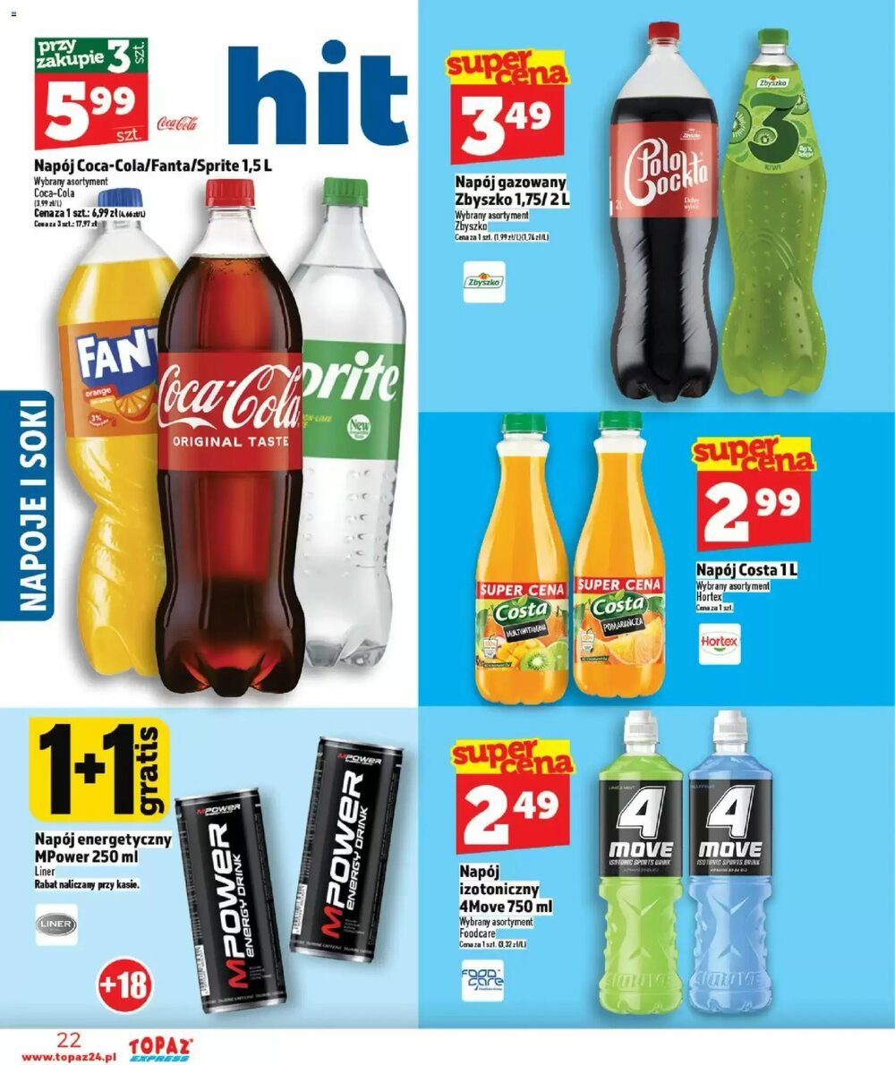 Gazetka promocyjna Topaz Express  ważna od 15.01.2026 - Strona 22.
