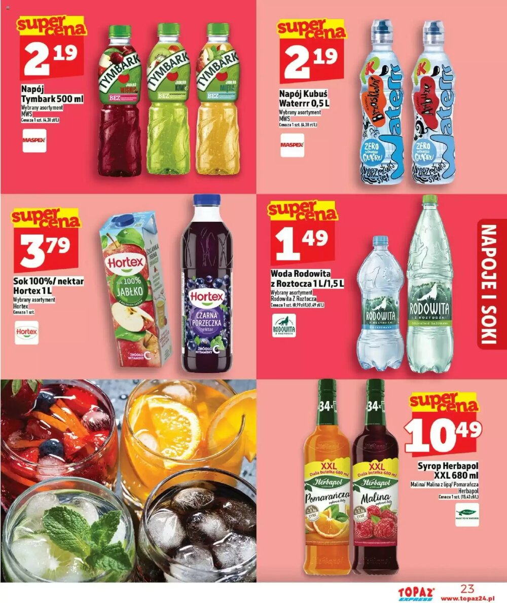 Gazetka promocyjna Topaz Express  ważna od 15.01.2026 - Strona 23.