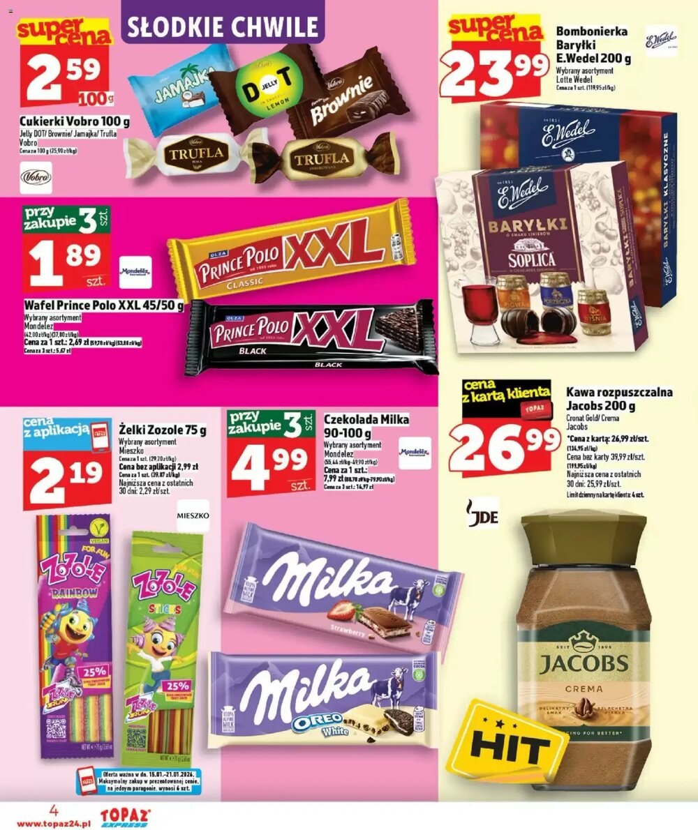 Gazetka promocyjna Topaz Express  ważna od 15.01.2026 - Strona 4.