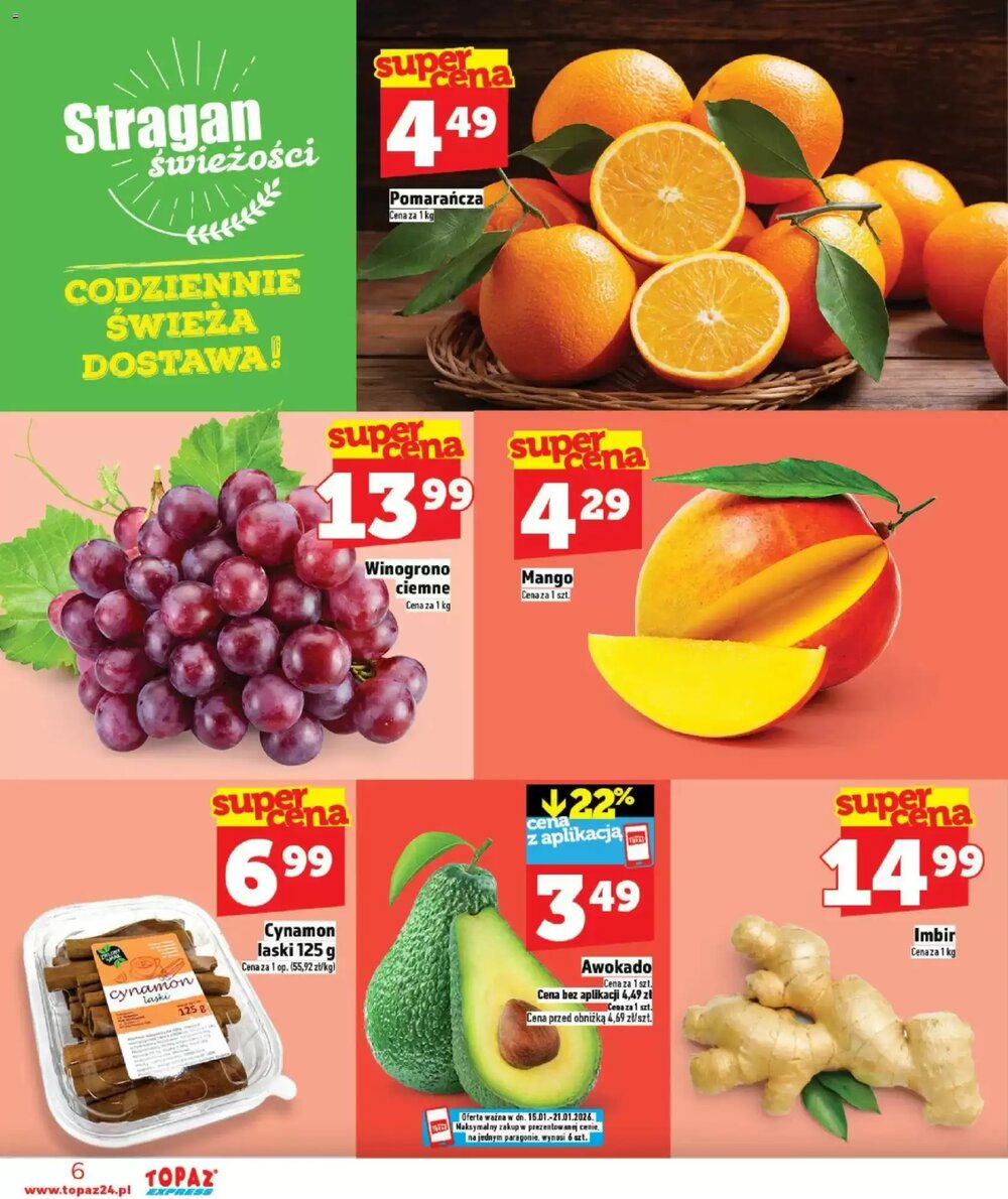 Gazetka promocyjna Topaz Express  ważna od 15.01.2026 - Strona 6.