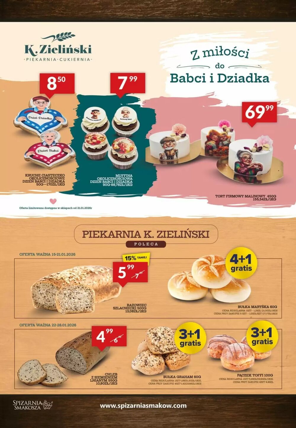 Gazetka promocyjna Spiżarnia Smakosza  ważna od 15.01.2026 - Strona 6.