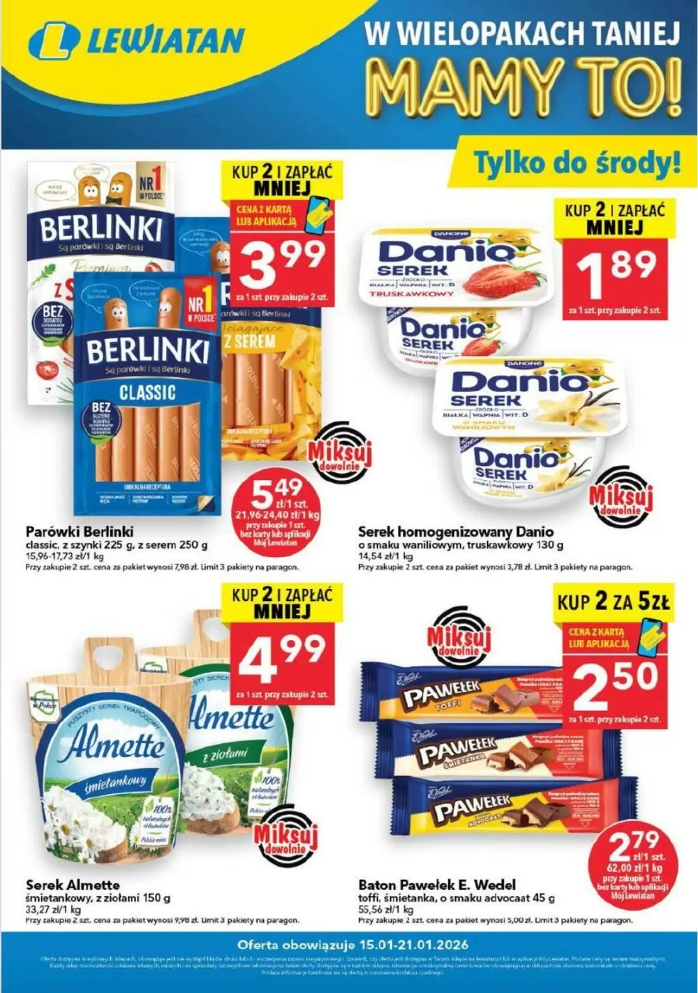 Gazetka promocyjna Lewiatan  ważna od 15.01.2026 - Strona 1.