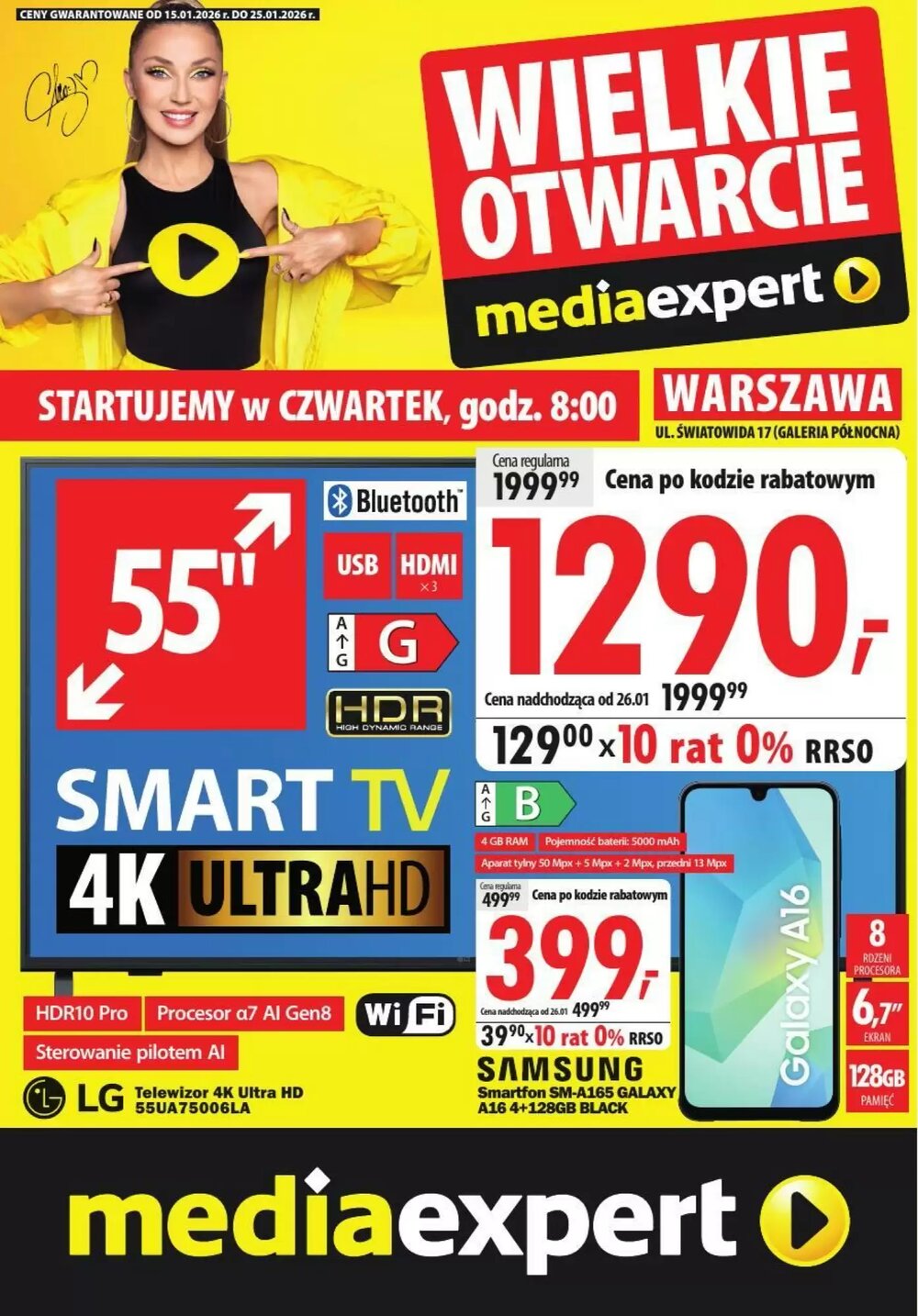 Gazetka promocyjna Media Expert  ważna od 15.01.2026 - Strona 1.