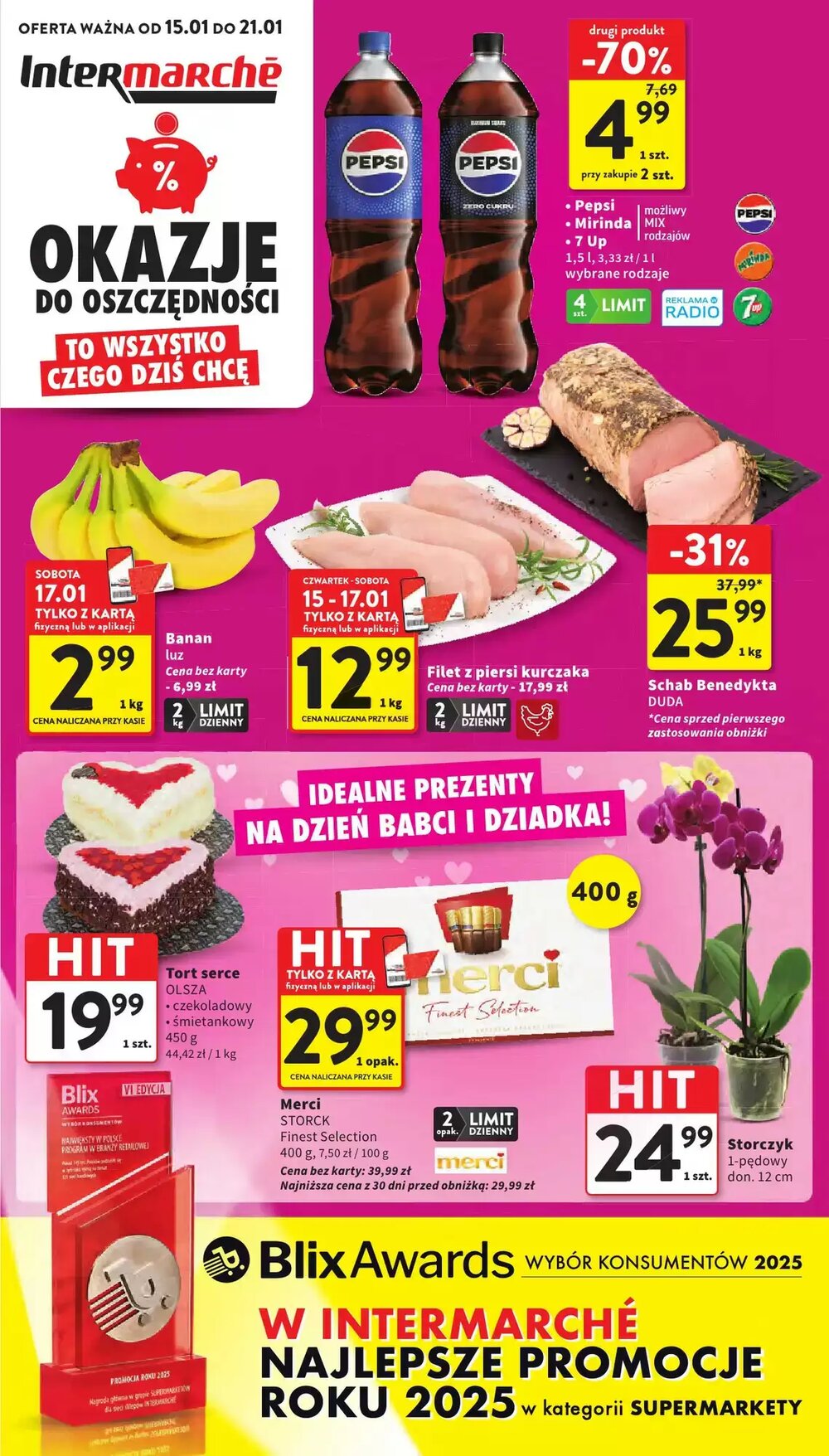 Gazetka promocyjna Intermarche  ważna od 15.01.2026 - Strona 1.