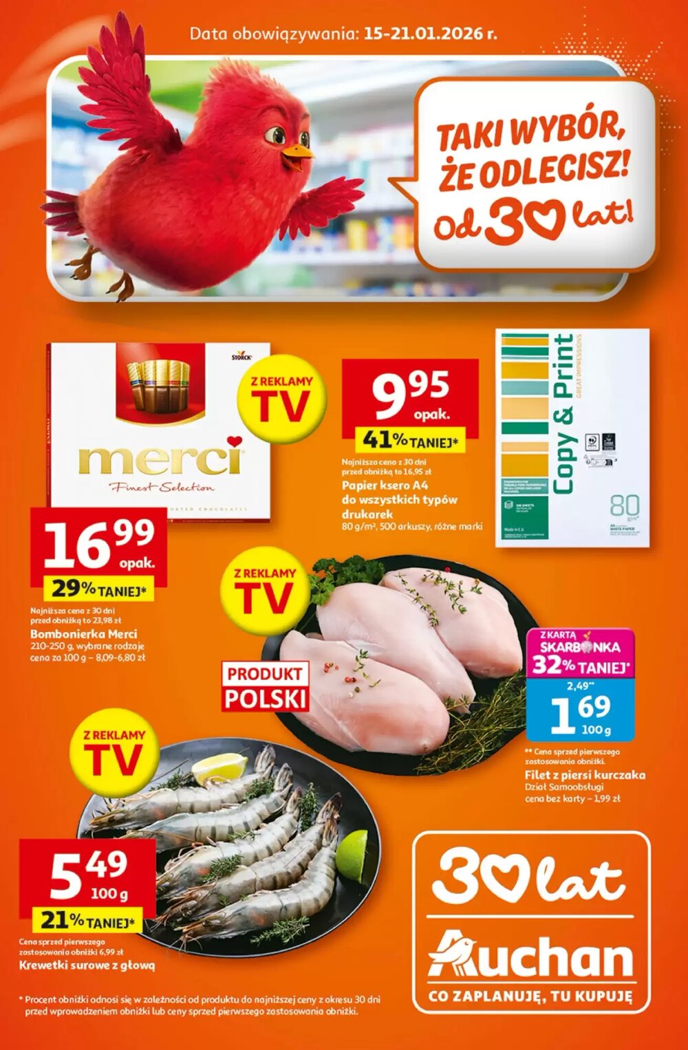 Gazetka promocyjna Auchan  ważna od 15.01.2026 - Strona 1.