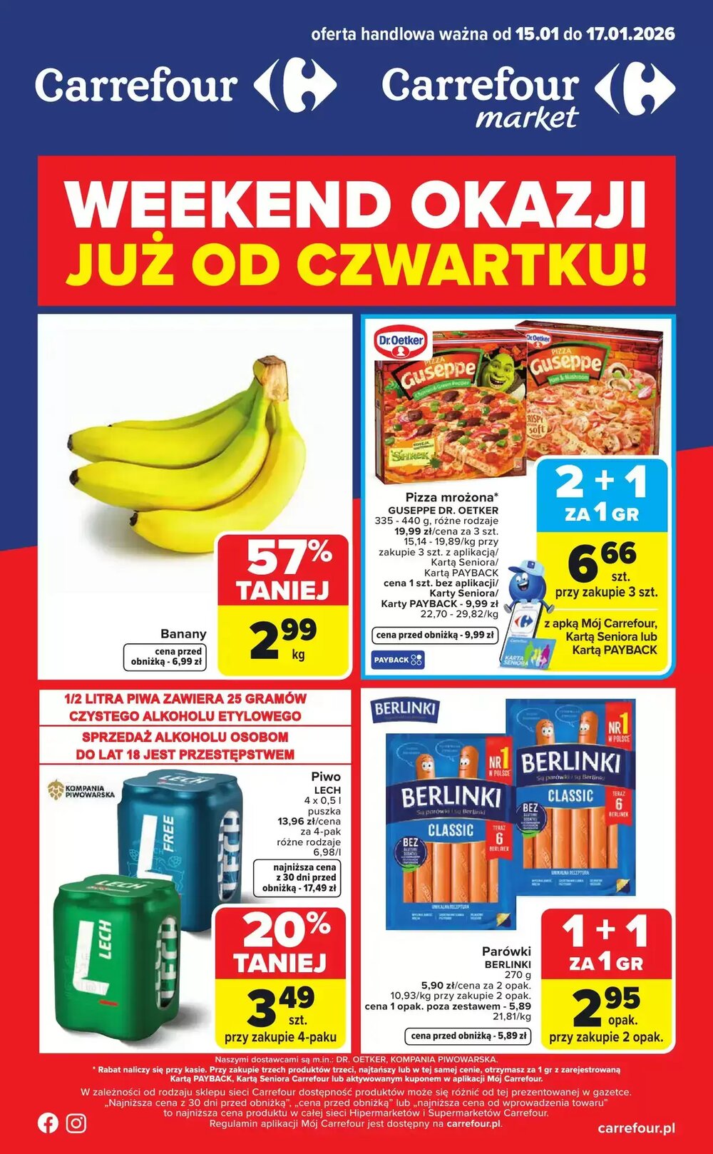 Gazetka promocyjna Carrefour Market  ważna od 15.01.2026 - Strona 1.