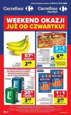 Gazetka promocyjna Carrefour Market  ważna od 15.01.2026 - Strona 1.