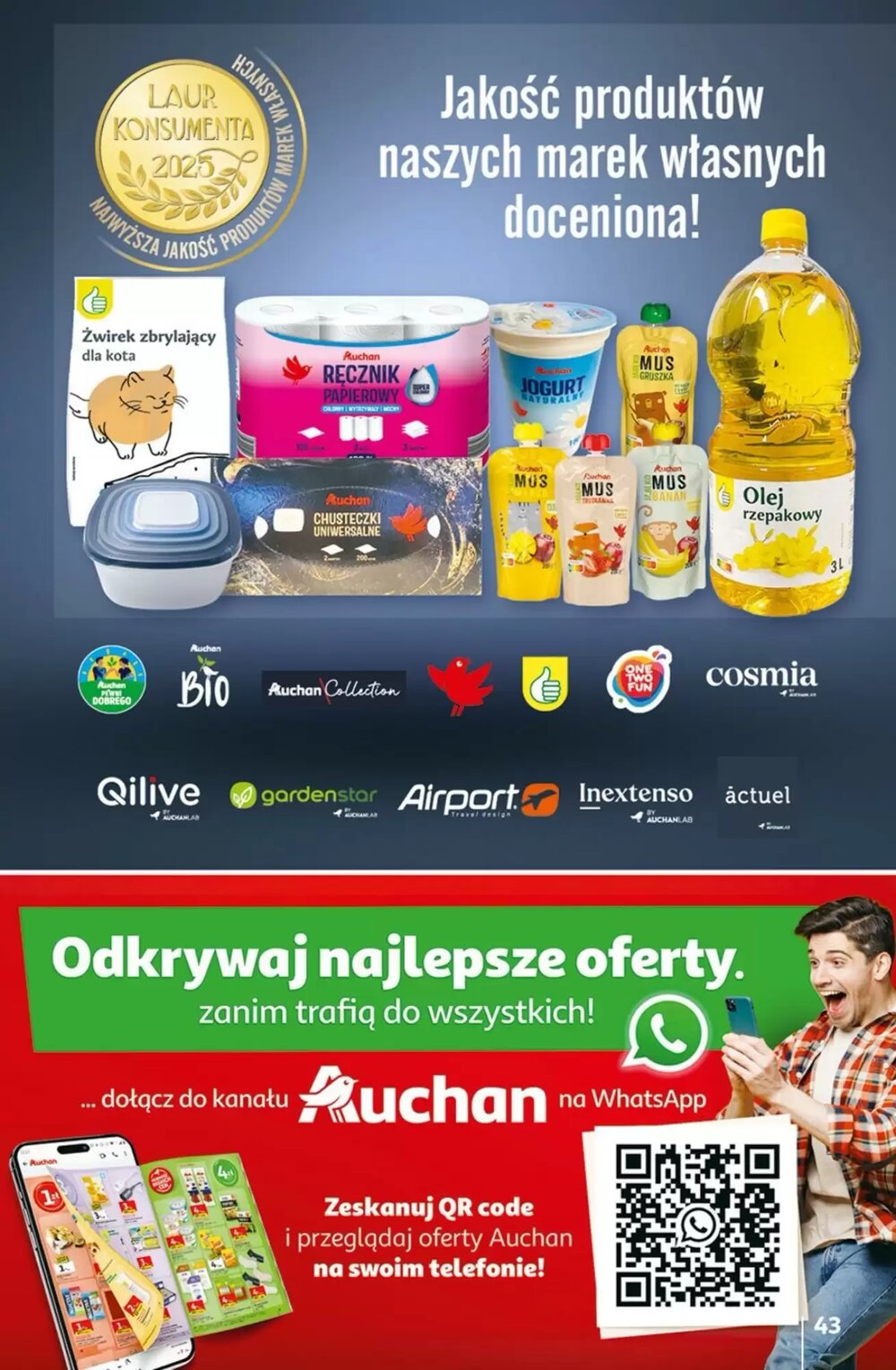 Gazetka promocyjna Auchan  ważna od 15.01.2026 - Strona 43.