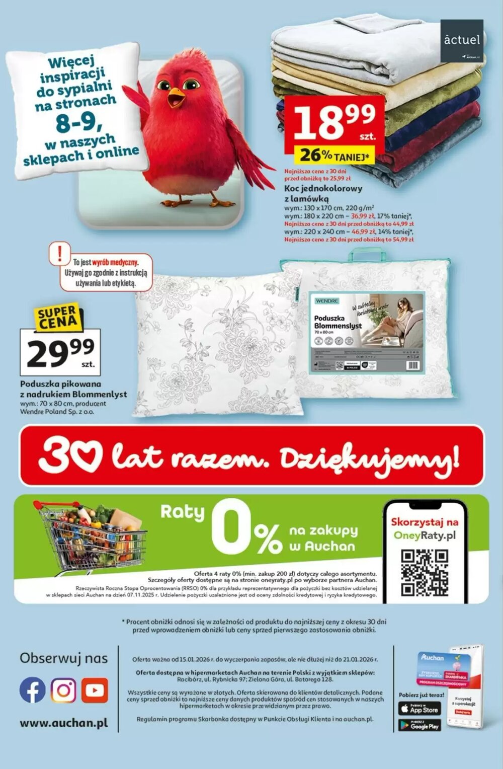 Gazetka promocyjna Auchan  ważna od 15.01.2026 - Strona 45.