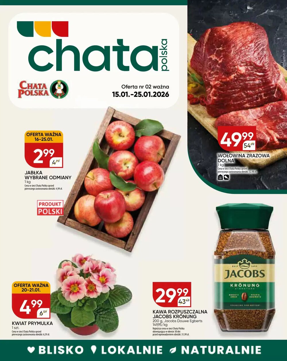 Gazetka promocyjna Chata Polska  ważna od 15.01.2026 - Strona 1.