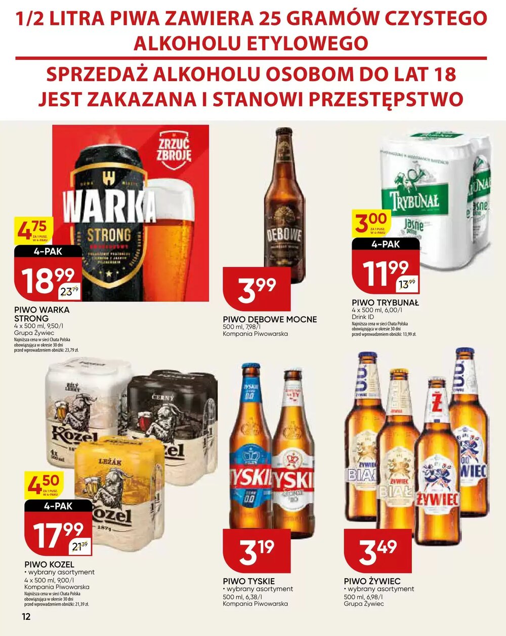 Gazetka promocyjna Chata Polska  ważna od 15.01.2026 - Strona 12.