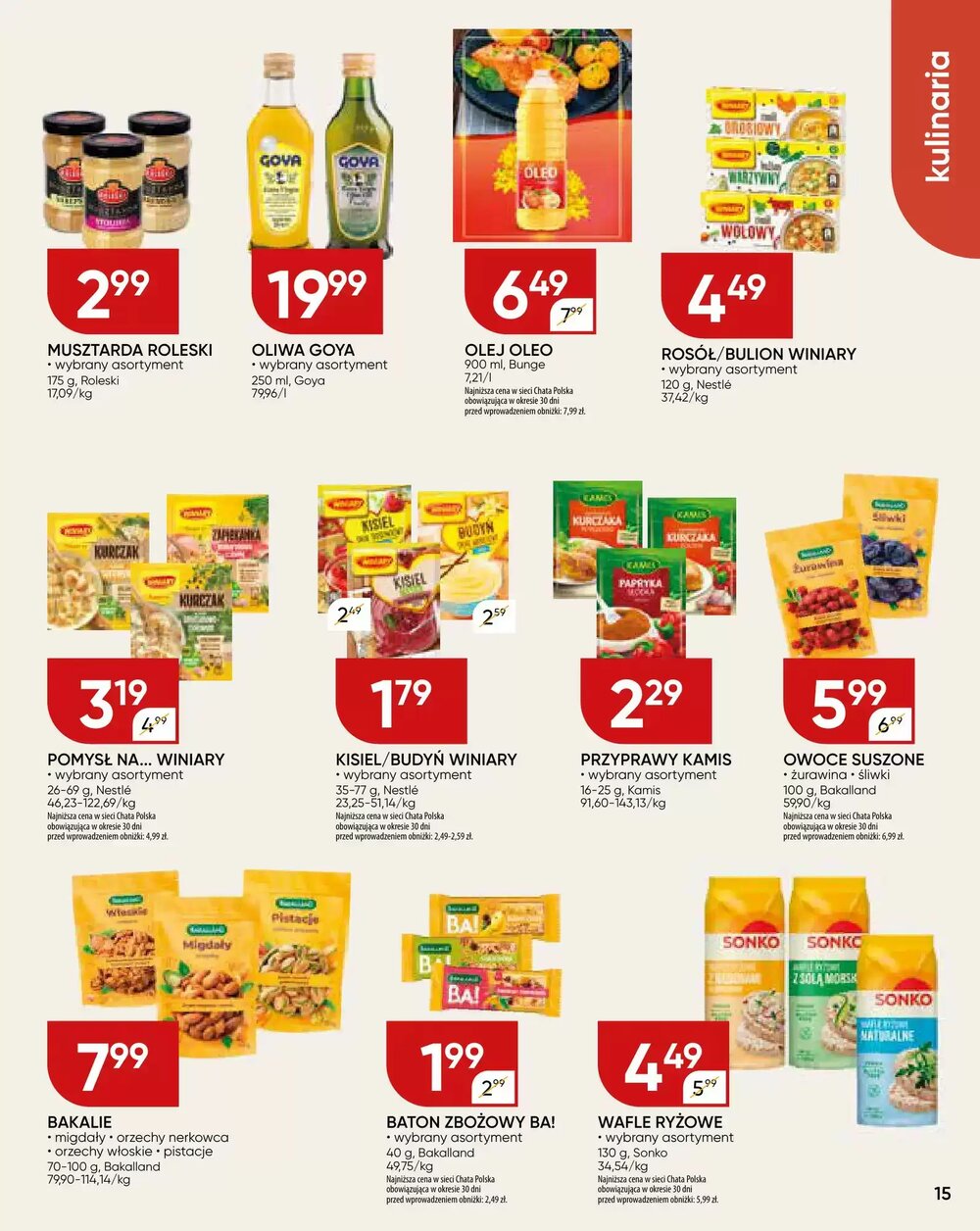 Gazetka promocyjna Chata Polska  ważna od 15.01.2026 - Strona 15.