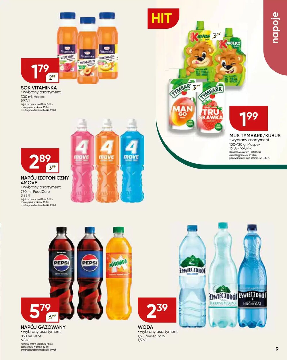 Gazetka promocyjna Chata Polska  ważna od 15.01.2026 - Strona 9.