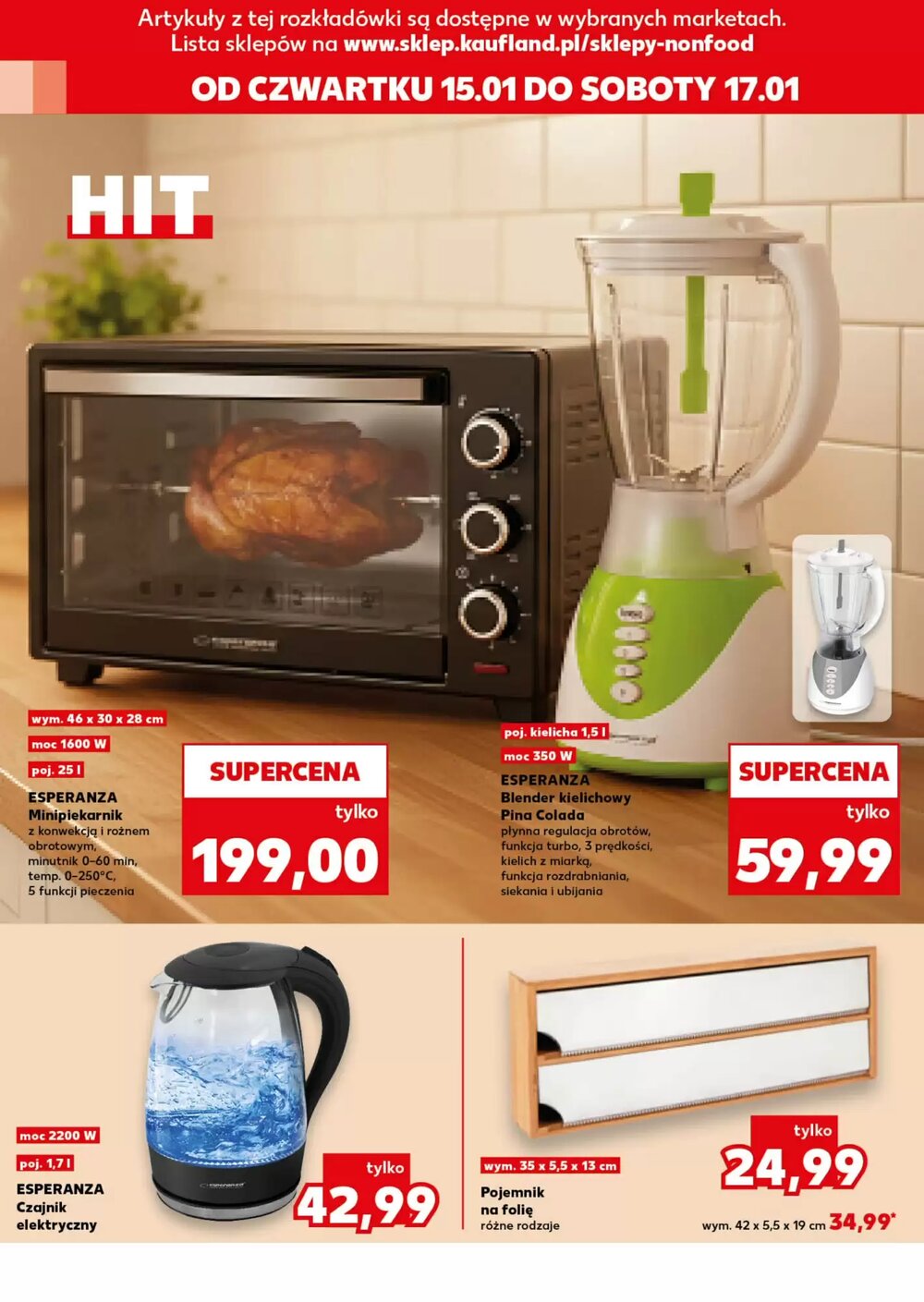 Gazetka promocyjna Kaufland  ważna od 15.01.2026 - Strona 18.