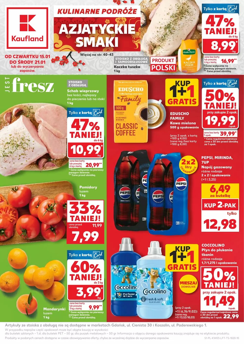 Gazetka promocyjna Kaufland  ważna od 15.01.2026 - Strona 1.