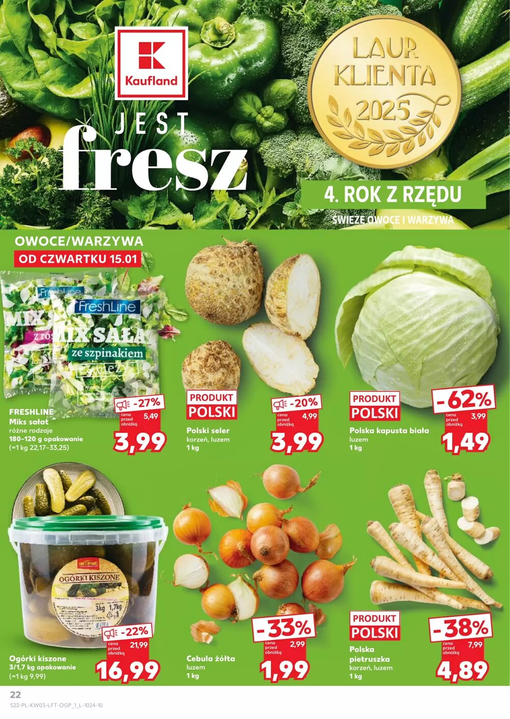 Gazetka promocyjna Kaufland  ważna od 15.01.2026 - Strona 22.