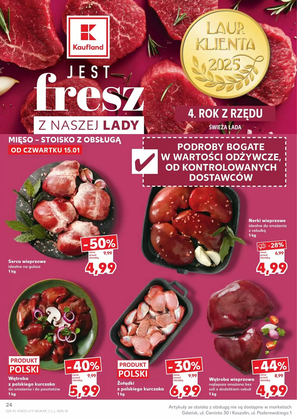Gazetka promocyjna Kaufland  ważna od 15.01.2026 - Strona 24.