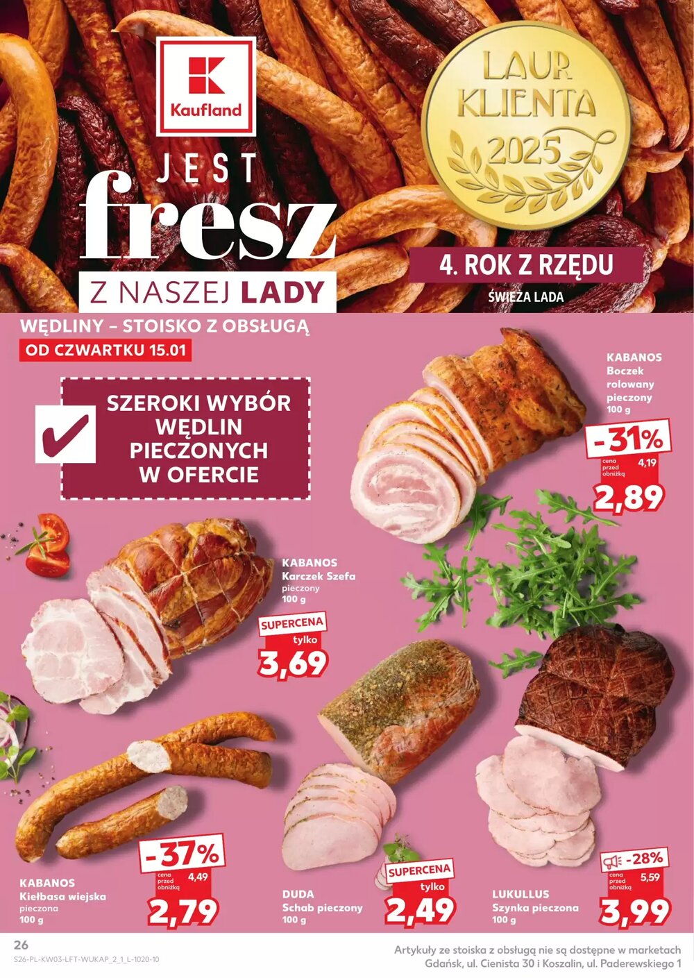 Gazetka promocyjna Kaufland  ważna od 15.01.2026 - Strona 26.