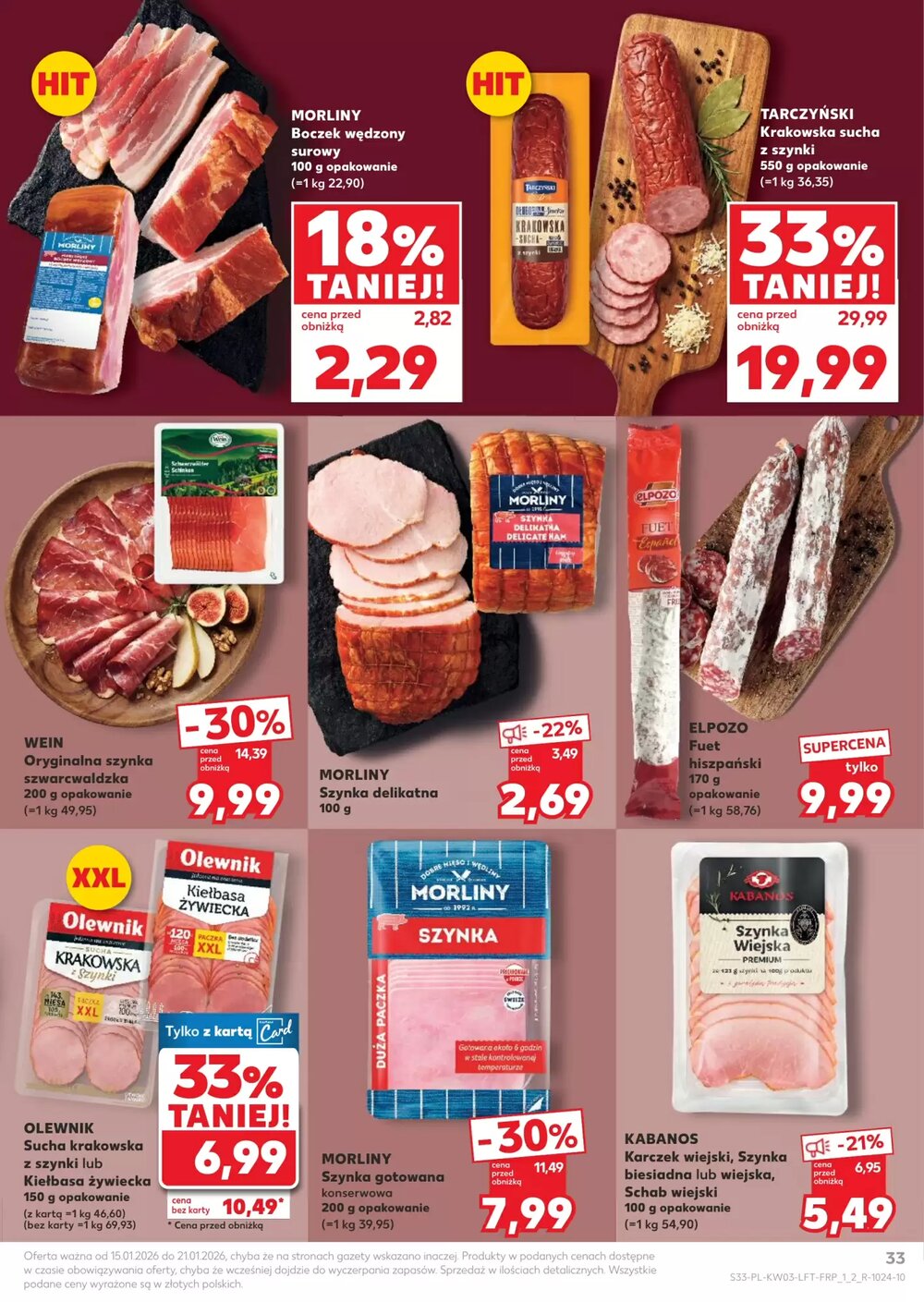 Gazetka promocyjna Kaufland  ważna od 15.01.2026 - Strona 33.