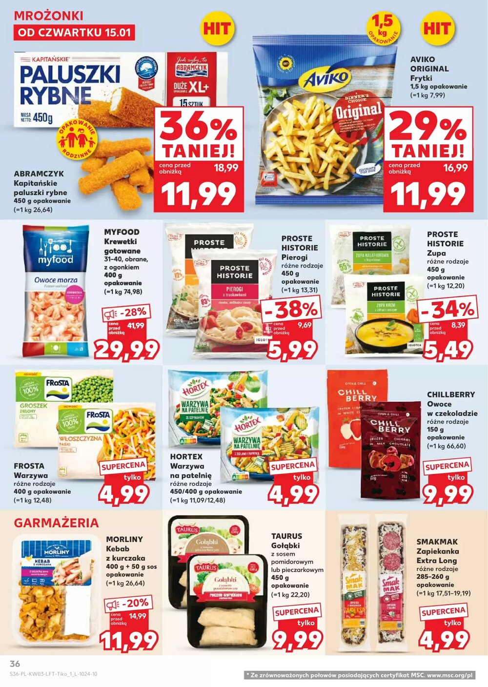 Gazetka promocyjna Kaufland  ważna od 15.01.2026 - Strona 36.