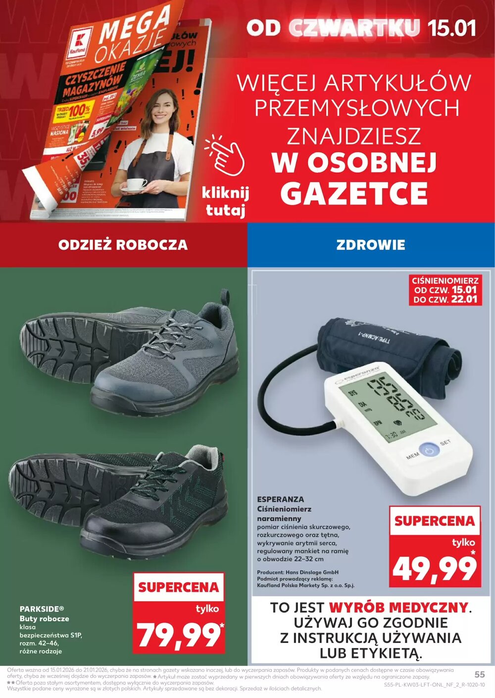 Gazetka promocyjna Kaufland  ważna od 15.01.2026 - Strona 55.